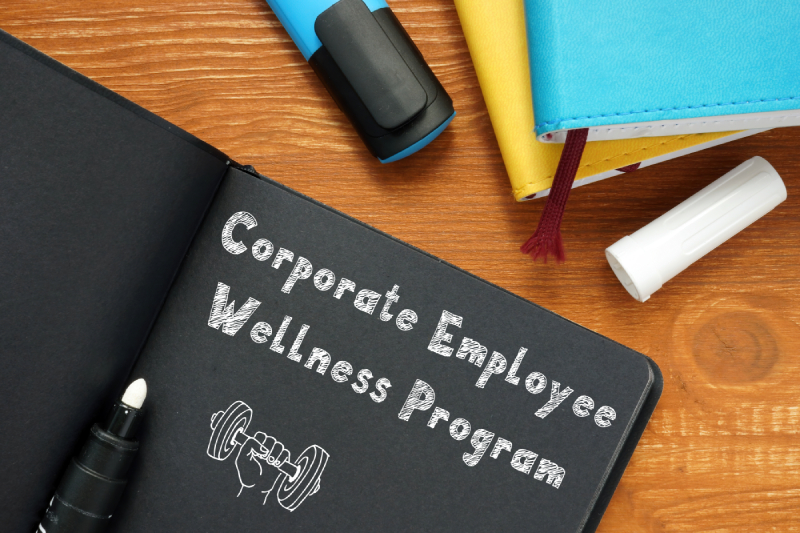 The 'Corporate Employee Wellness Program' mentioned in the file highlights efforts to improve employee well-being and create a better work environment.